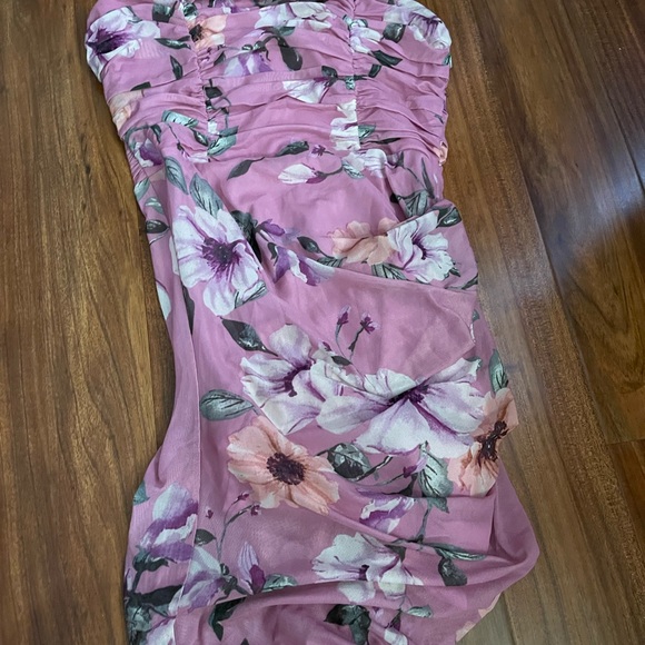 Flowers from You Mesh Maxi Dress (Fashion Nova) - Picture 6 of 6